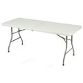 Global Industrial 72 Fold in Half Table, White 506801